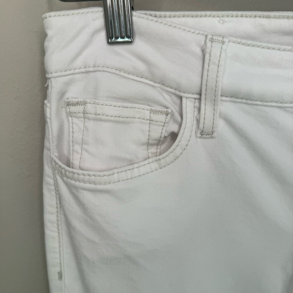 JOE’S JEANS Skinny Ankle Pennie Jeans White Mid-Rise Stretch Size 27 - Picture 7 of 12